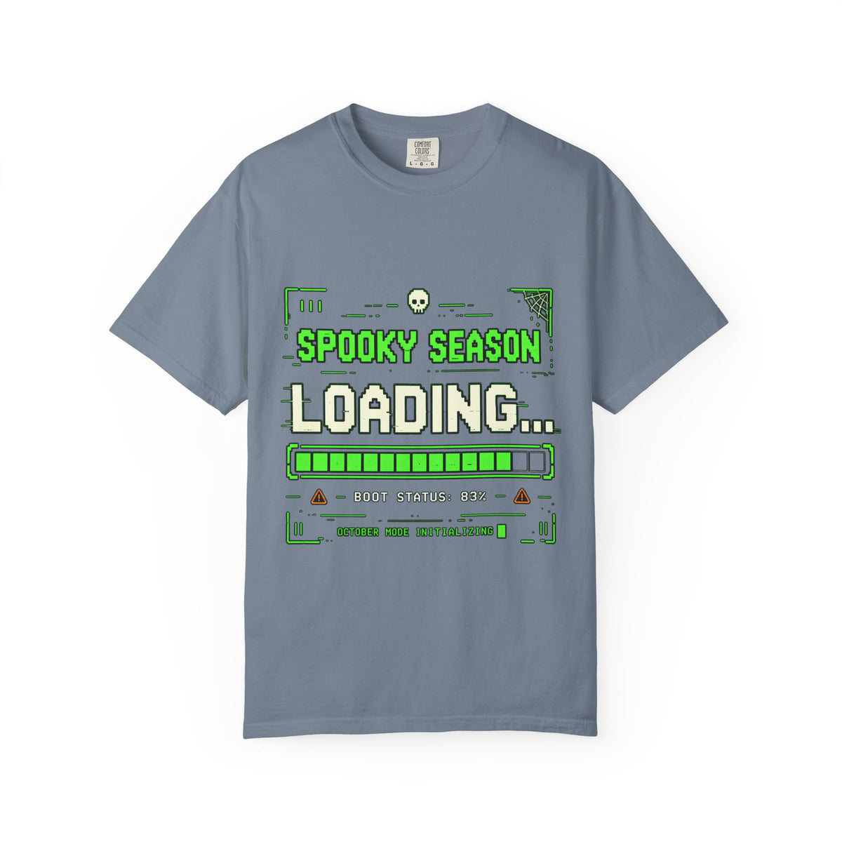 Spooky Season Loading Gamer Halloween Comfort Colors Tee