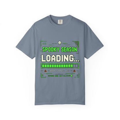 Spooky Season Loading Gamer Halloween Comfort Colors Tee