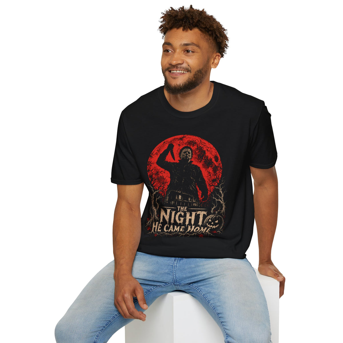 Vintage Michael Myers Halloween Shirt - The Night He Came Home