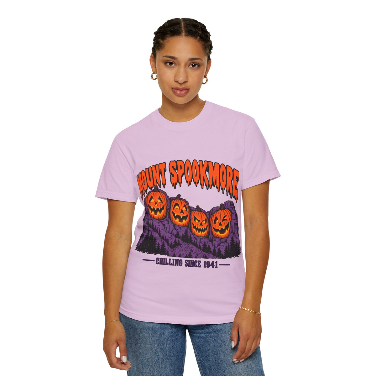 Mount Spookmore Halloween Comfort Colors T-Shirt