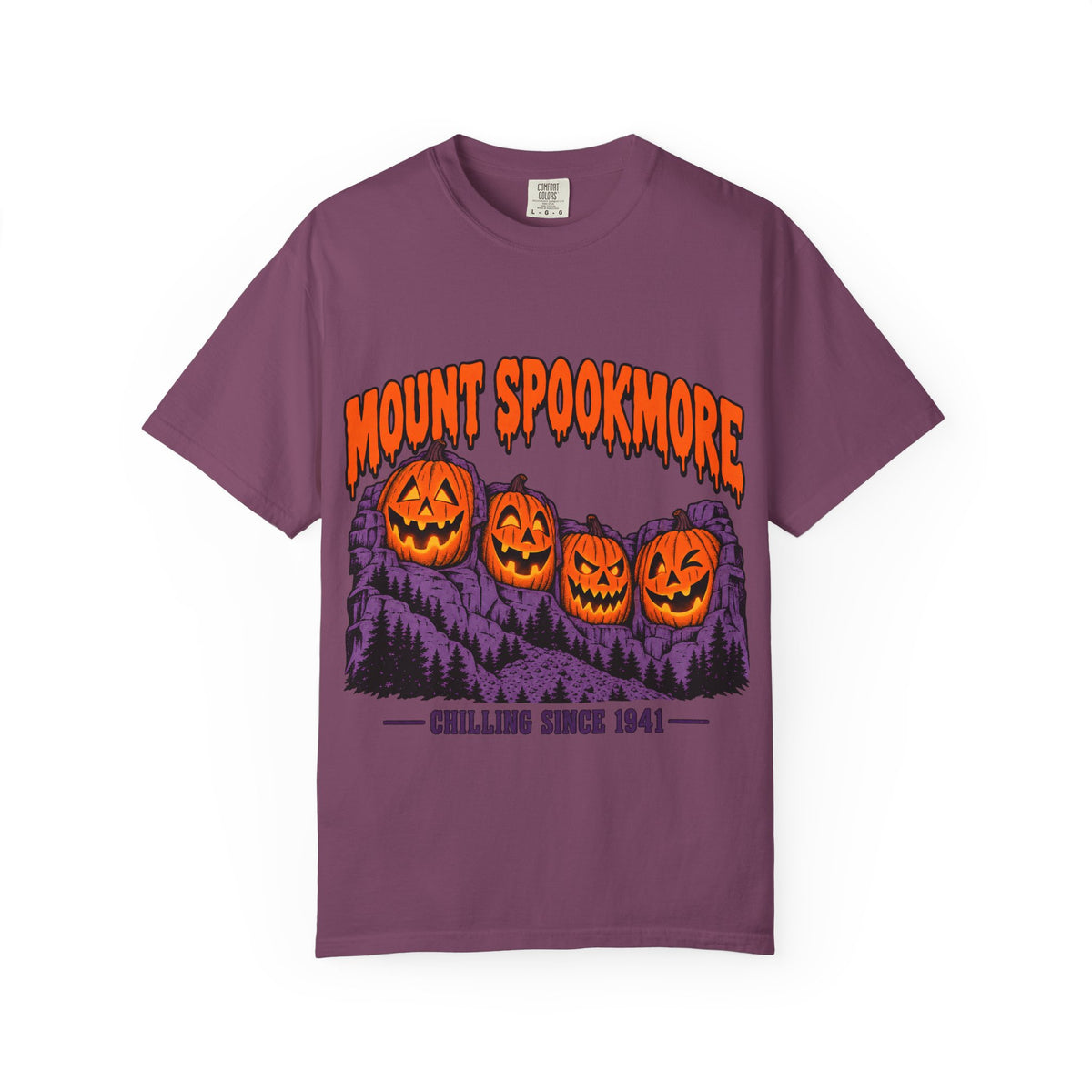 Mount Spookmore Halloween Comfort Colors T-Shirt
