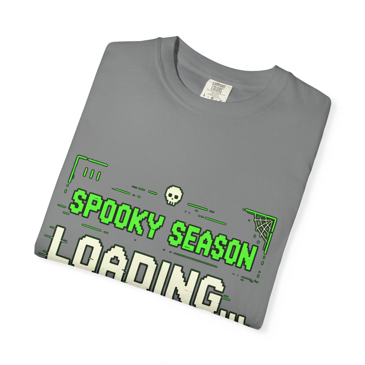Spooky Season Loading Gamer Halloween Comfort Colors Tee
