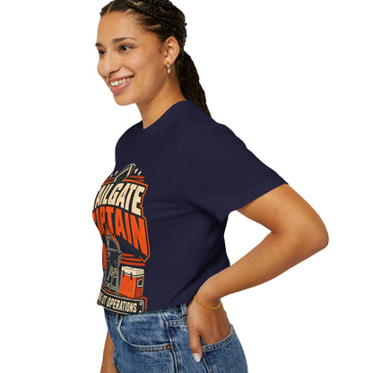 Tailgate Captain Football Game Day Comfort Colors T-Shirt