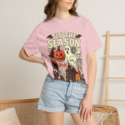 Tis the Season Spooky Halloween Comfort Colors Graphic Tee