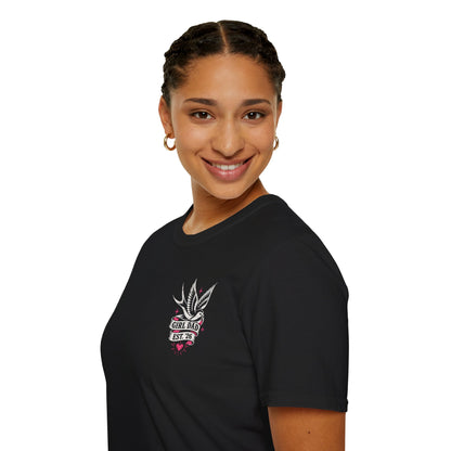 Raising Rebels Girl Dad Biker Graphic Tee