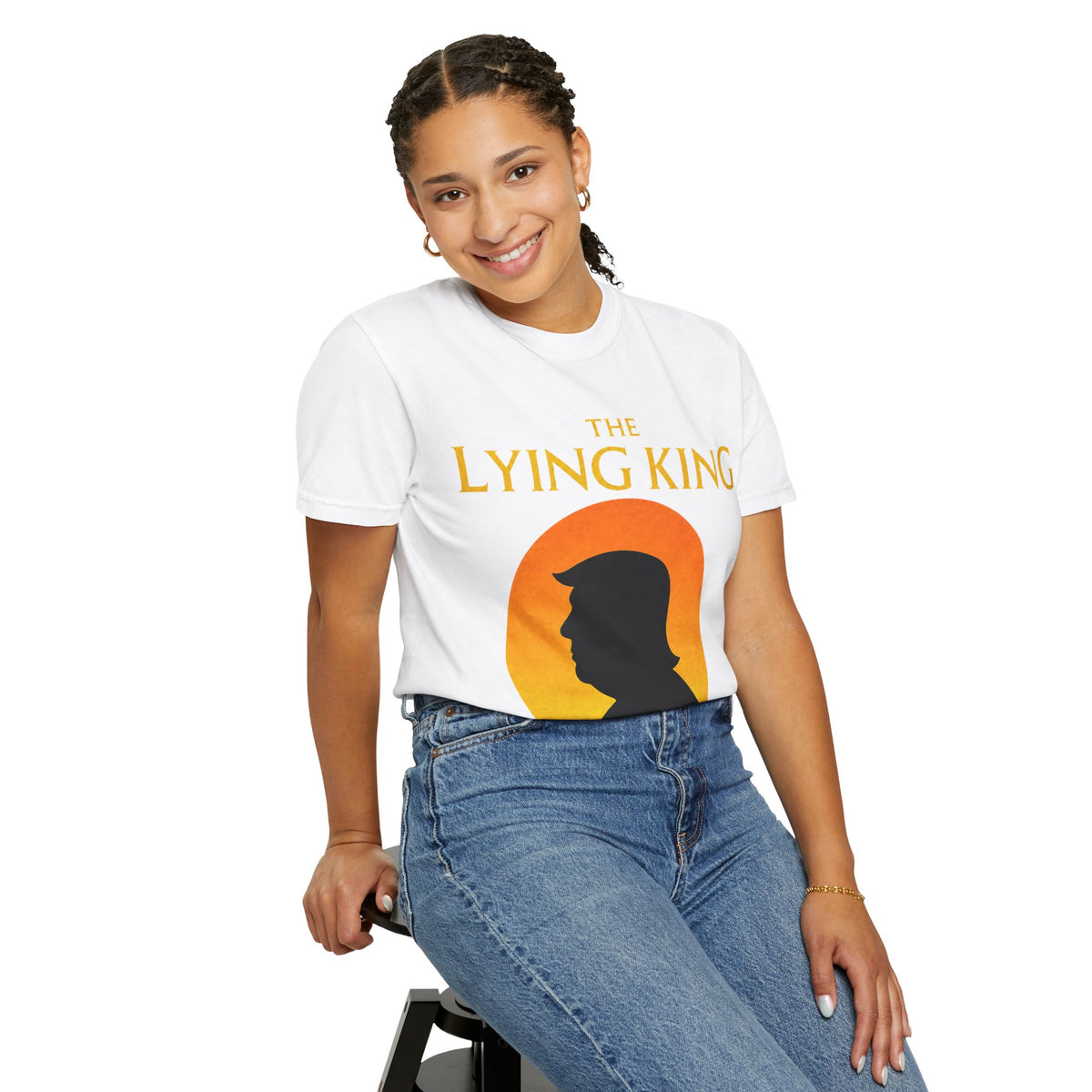 The Lying King Political Satire Comfort Colors T-Shirt