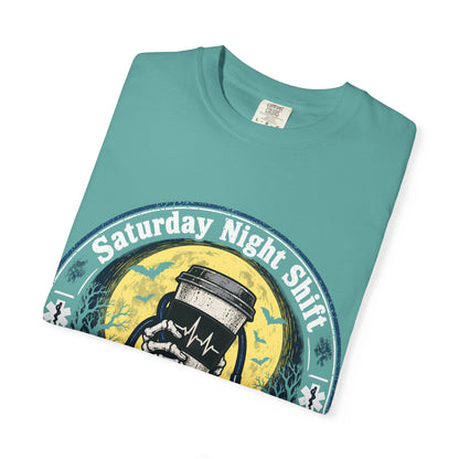 Saturday Night Shift Halloween 2026 Comfort Colors Tee
