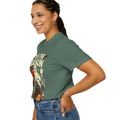 Tis the Season Spooky Halloween Comfort Colors Graphic Tee