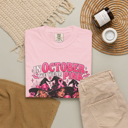 In October We Wear Pink My Coven Fights in Pink Tee