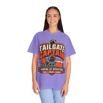 Tailgate Captain Football Game Day Comfort Colors T-Shirt