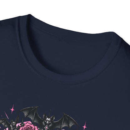 Pink Spooky Queen Pastel Gothic Glamour Witch T-Shirt