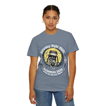 Saturday Night Shift Halloween 2026 Comfort Colors Tee