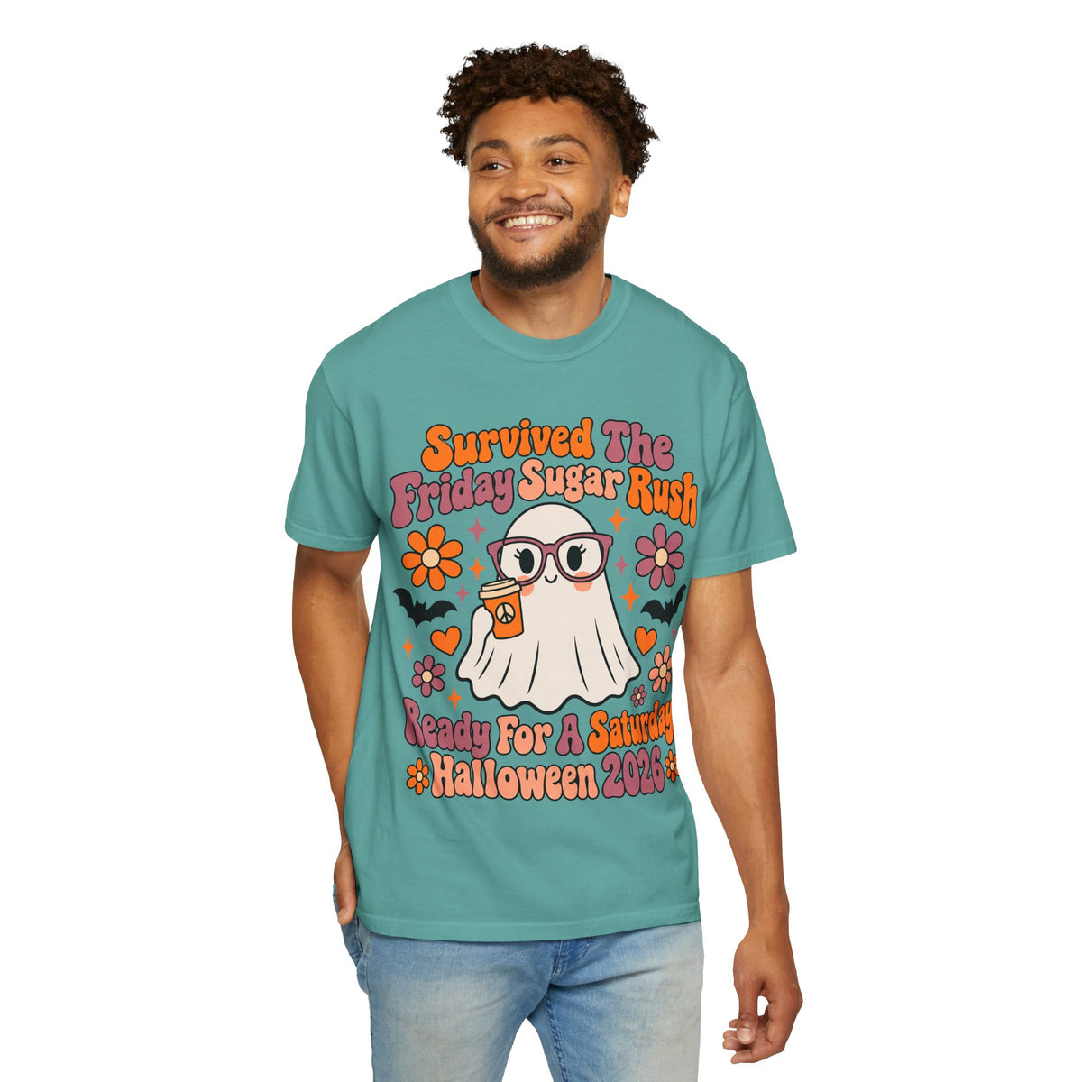 Friday Sugar Rush Halloween 2026 Comfort Colors Tee