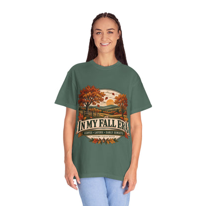 In My Fall Era Autumn Comfort Colors Graphic T-Shirt