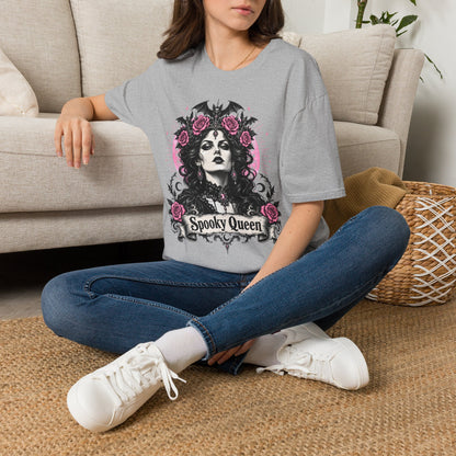 Pink Spooky Queen Pastel Gothic Glamour Witch T-Shirt