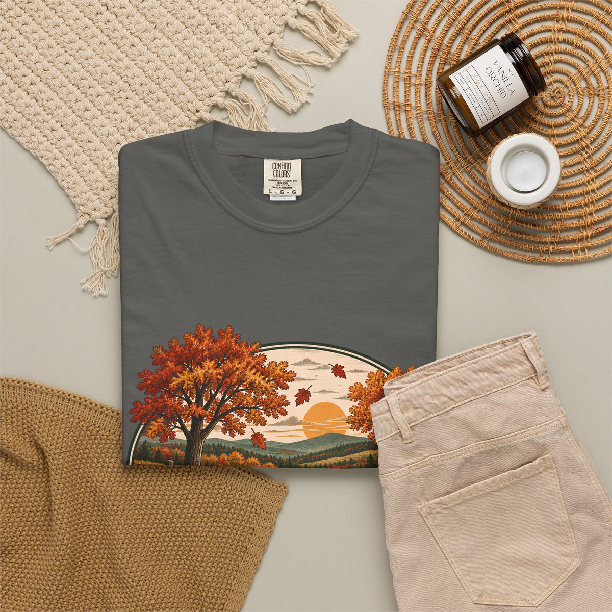 In My Fall Era Autumn Comfort Colors Graphic T-Shirt