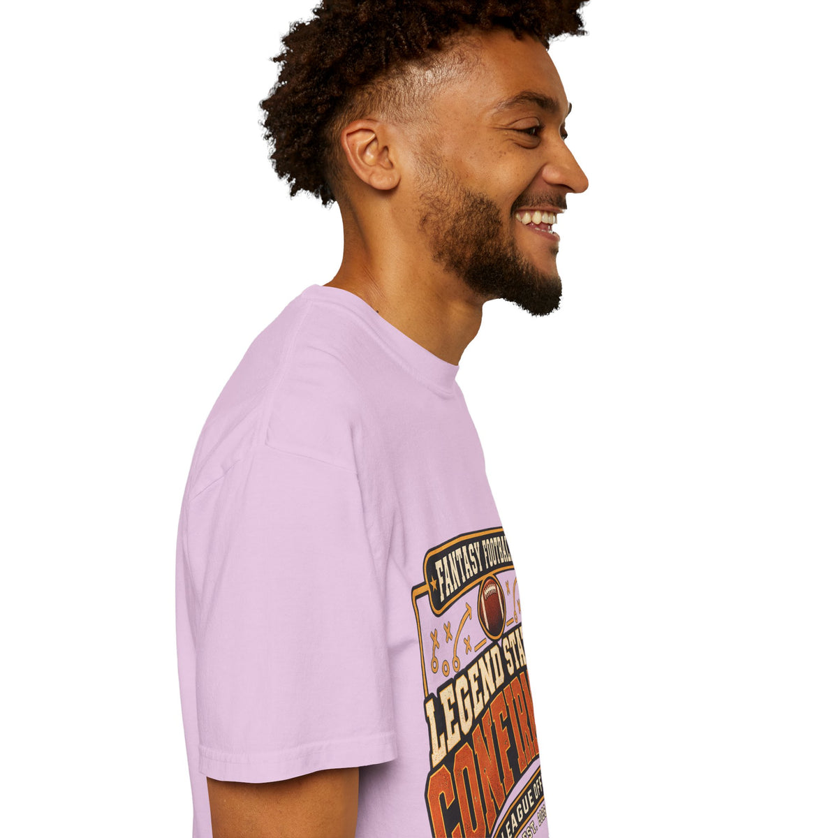 Fantasy Football Legend Status Confirmed Comfort Colors Tee