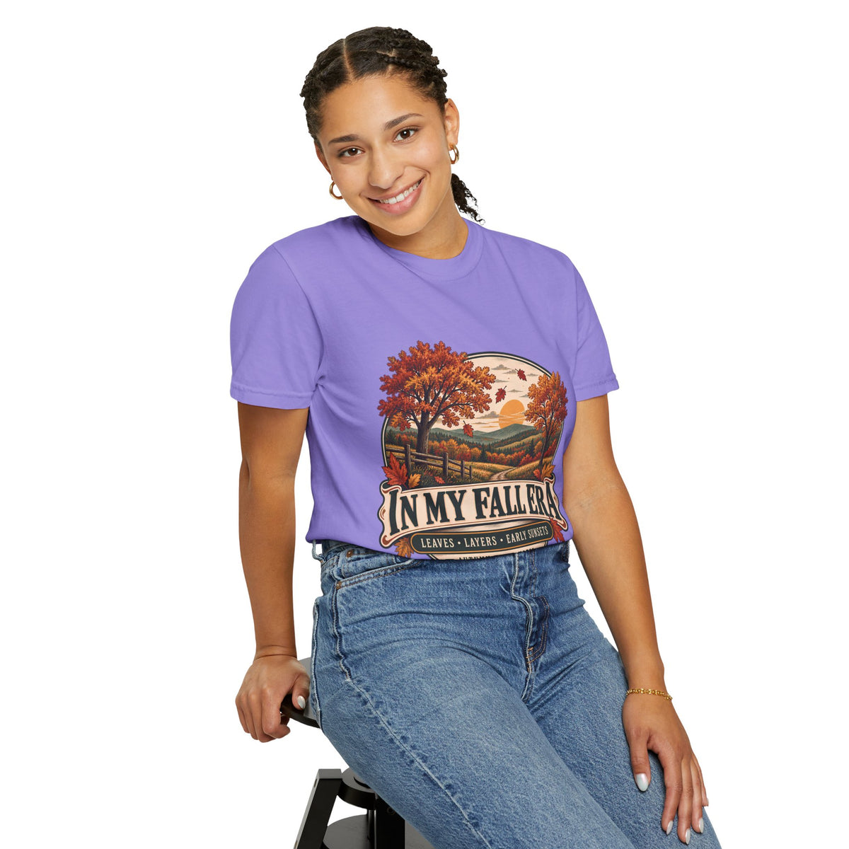 In My Fall Era Autumn Comfort Colors Graphic T-Shirt