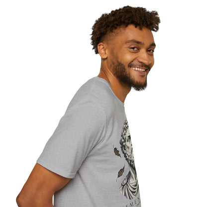Memento Mori Embrace The Fall Shirt – Stoic Skull Statue Autumn Tee