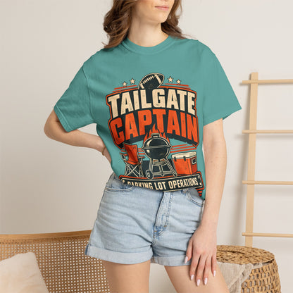 Tailgate Captain Football Game Day Comfort Colors T-Shirt