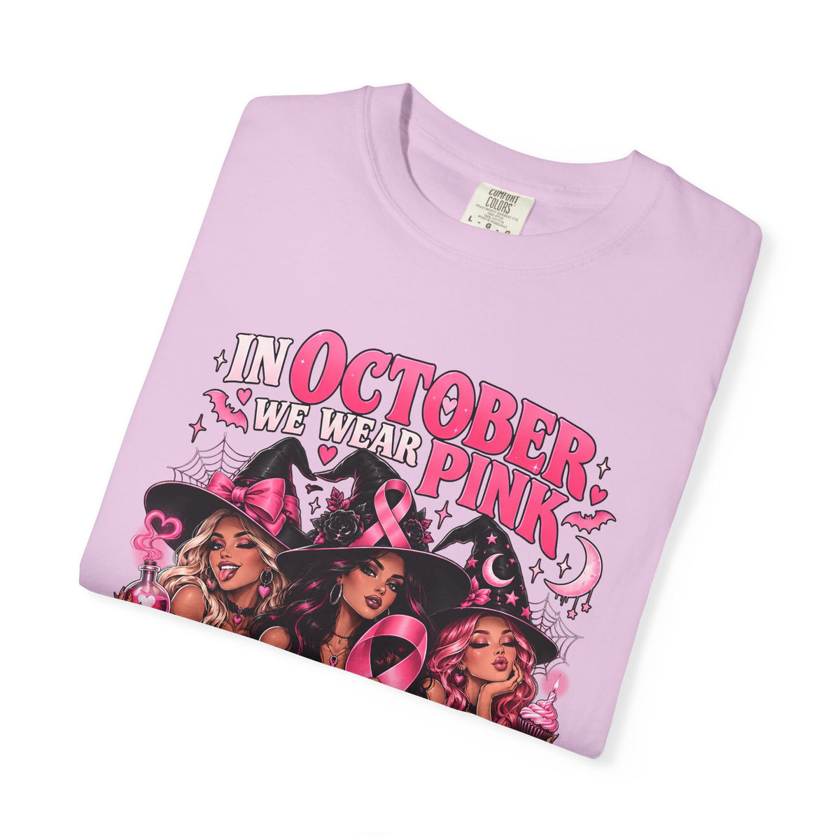 In October We Wear Pink My Coven Fights in Pink Tee