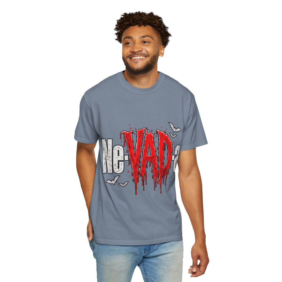 Nevada Horror Drip Halloween Comfort Colors T-Shirt