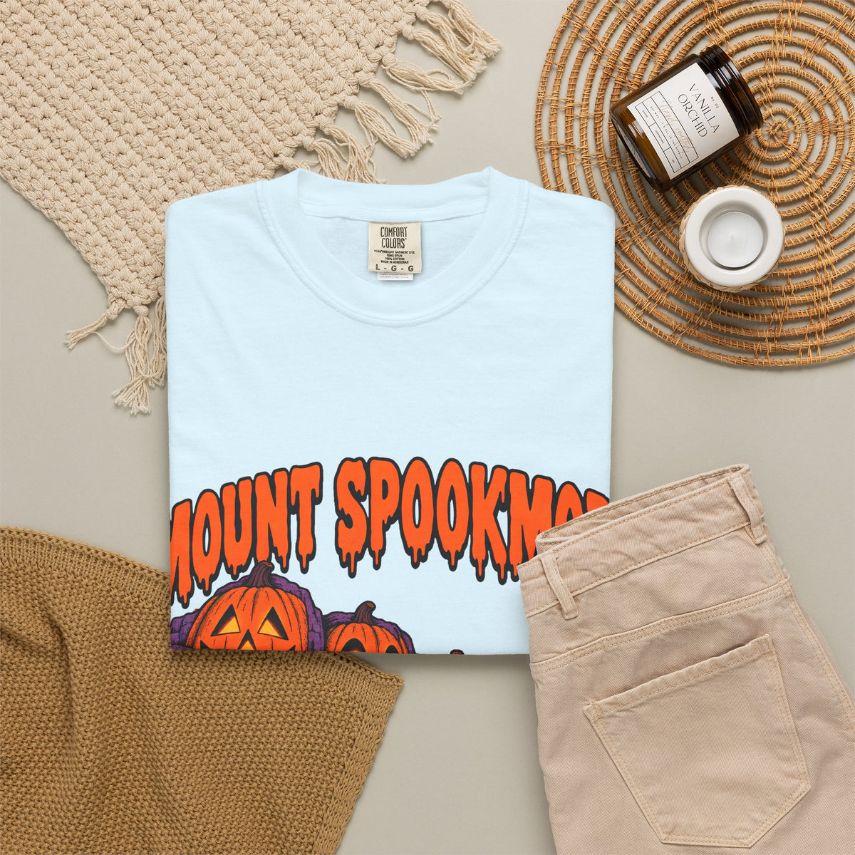 Mount Spookmore Halloween Comfort Colors T-Shirt