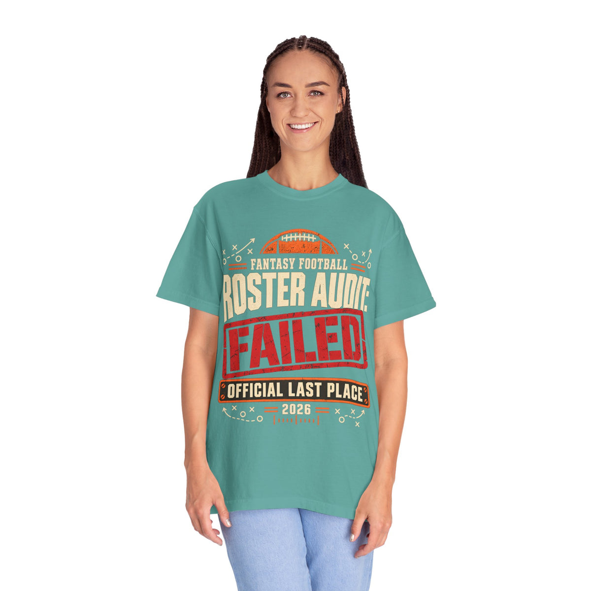 Fantasy Football Roster Audit Failed 2026 Comfort Colors Tee