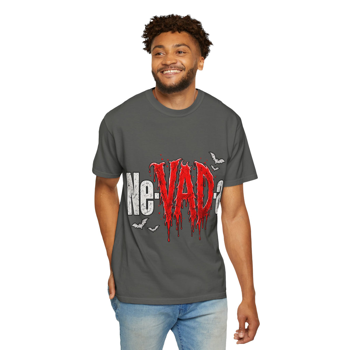 Nevada Horror Drip Halloween Comfort Colors T-Shirt