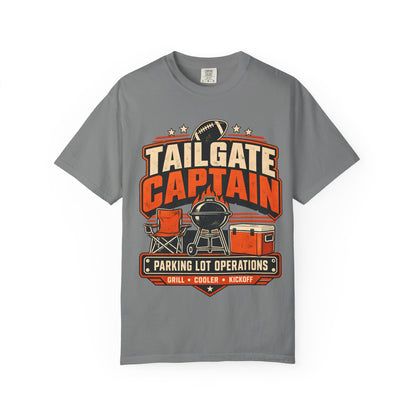 Tailgate Captain Football Game Day Comfort Colors T-Shirt