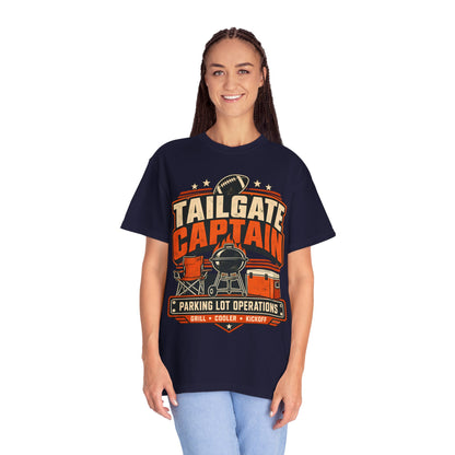 Tailgate Captain Football Game Day Comfort Colors T-Shirt