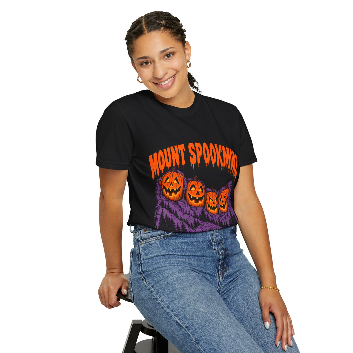 Mount Spookmore Halloween Comfort Colors T-Shirt