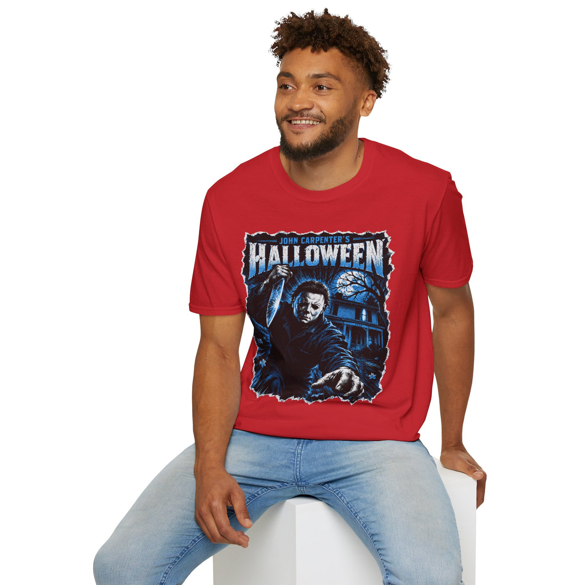 John Carpenter's Halloween Comic Book Style Shirt