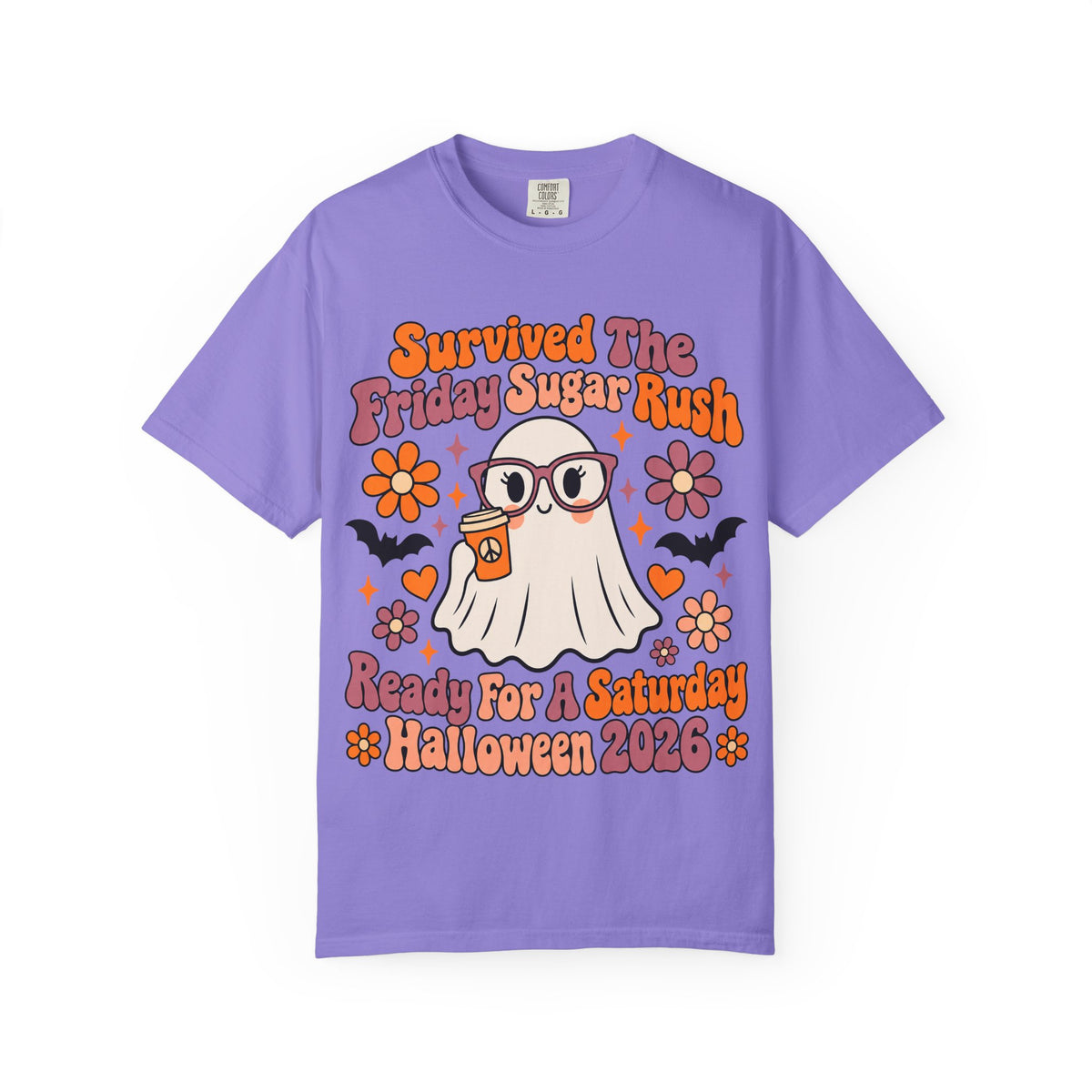 Friday Sugar Rush Halloween 2026 Comfort Colors Tee