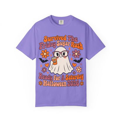 Friday Sugar Rush Halloween 2026 Comfort Colors Tee