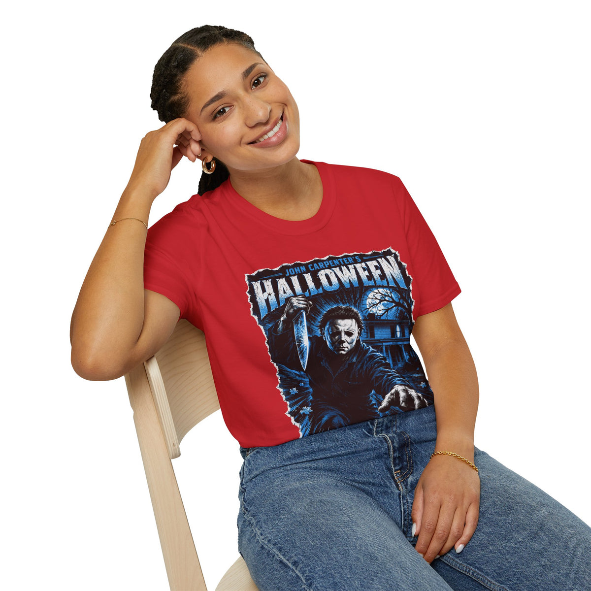 John Carpenter's Halloween Comic Book Style Shirt