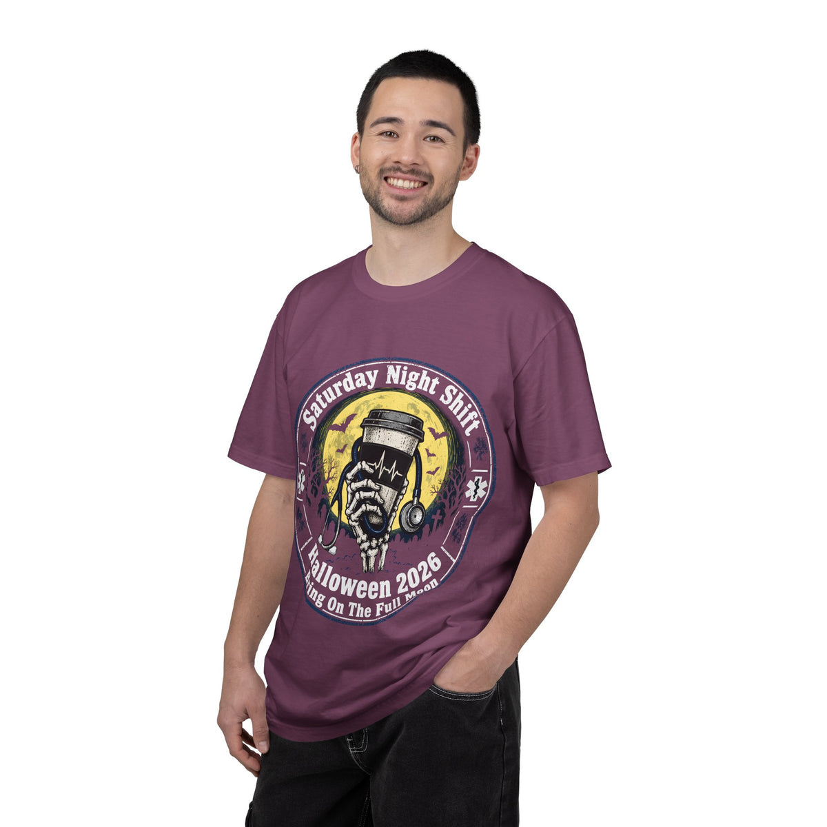 Saturday Night Shift Halloween 2026 Comfort Colors Tee
