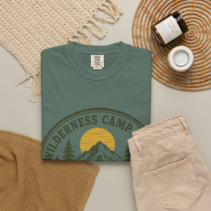 Wilderness Camp Crew Savannah GA Comfort Colors Tee