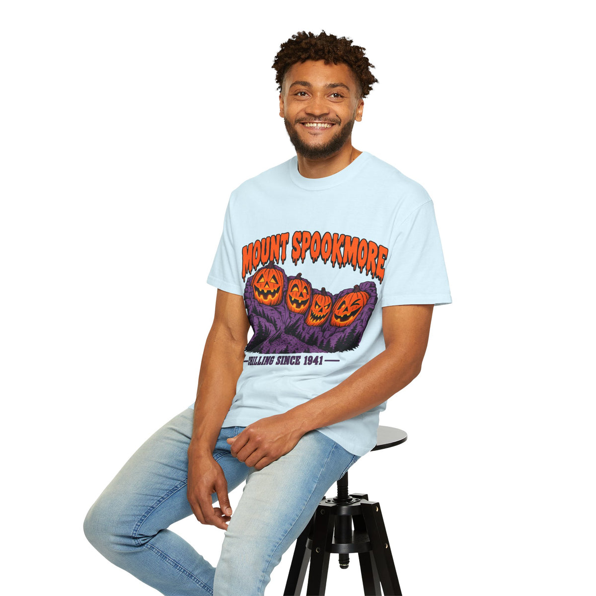 Mount Spookmore Halloween Comfort Colors T-Shirt