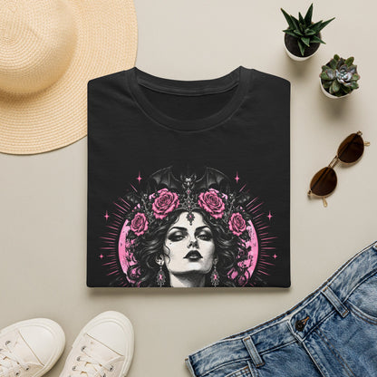Pink Spooky Queen Pastel Gothic Glamour Witch T-Shirt