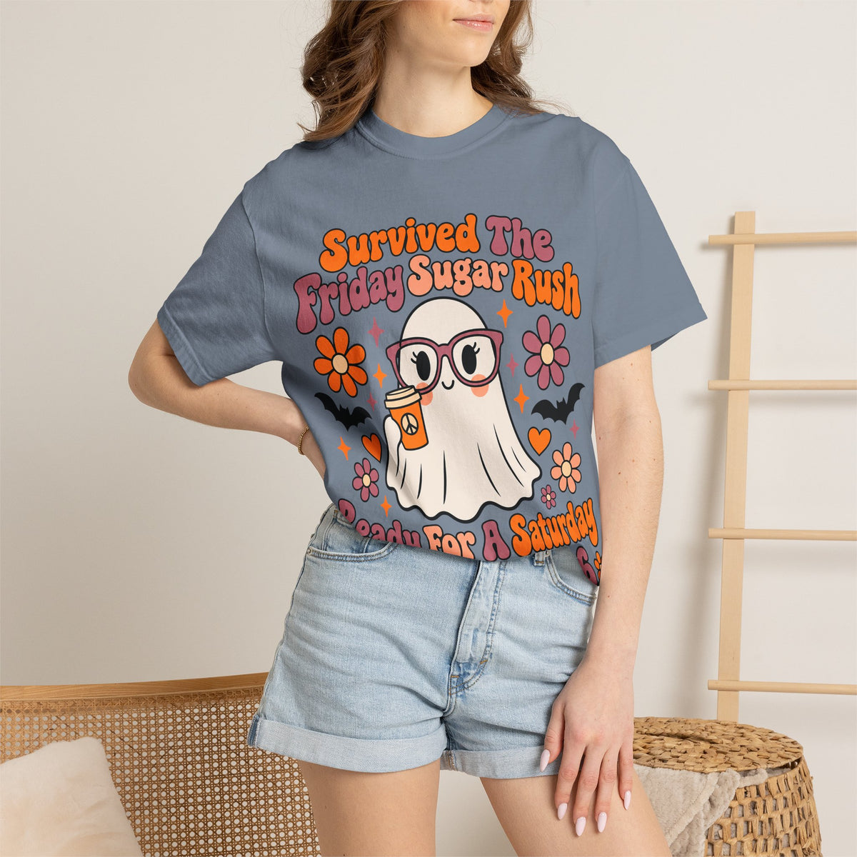 Friday Sugar Rush Halloween 2026 Comfort Colors Tee
