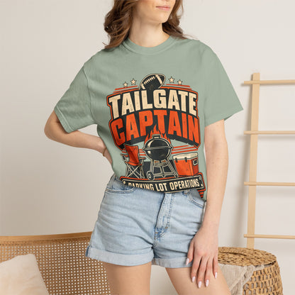 Tailgate Captain Football Game Day Comfort Colors T-Shirt