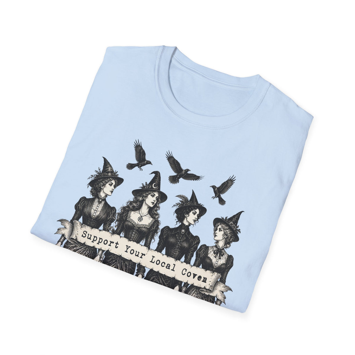 Support Your Local Coven Feminist Witch T-Shirt