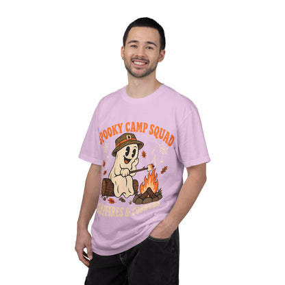Spooky Camp Squad Campfires & Cobwebs Comfort Colors Tee