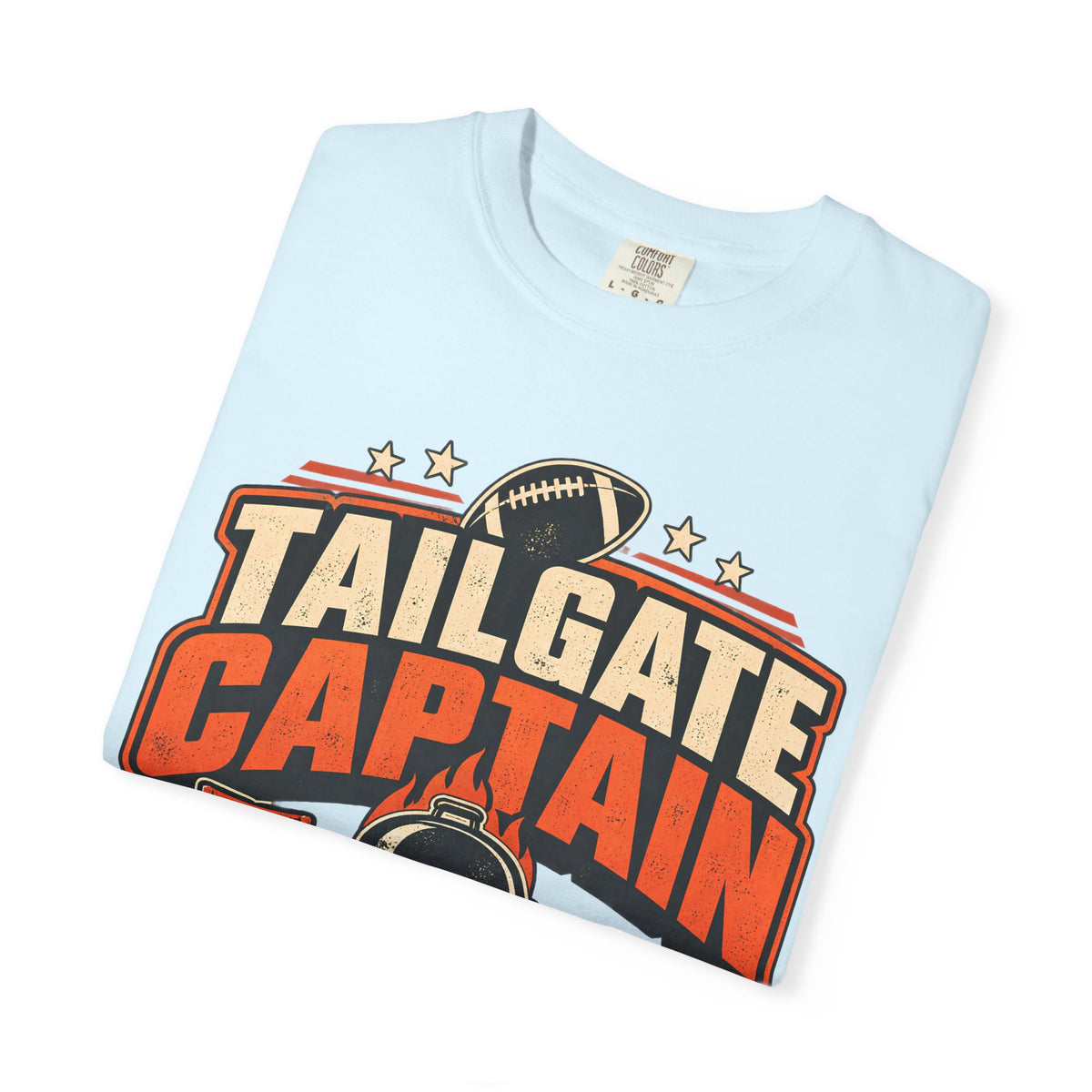 Tailgate Captain Football Game Day Comfort Colors T-Shirt