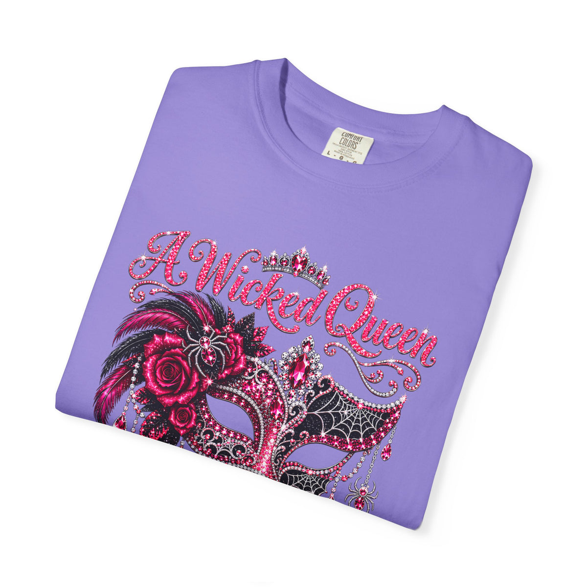 Personalized Wicked Queen October Birthday Comfort Colors Tee