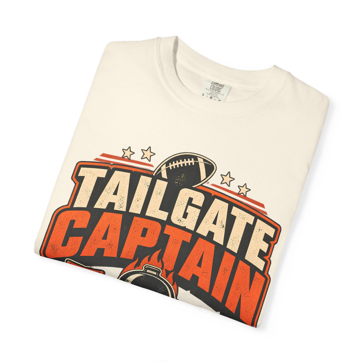 Tailgate Captain Football Game Day Comfort Colors T-Shirt