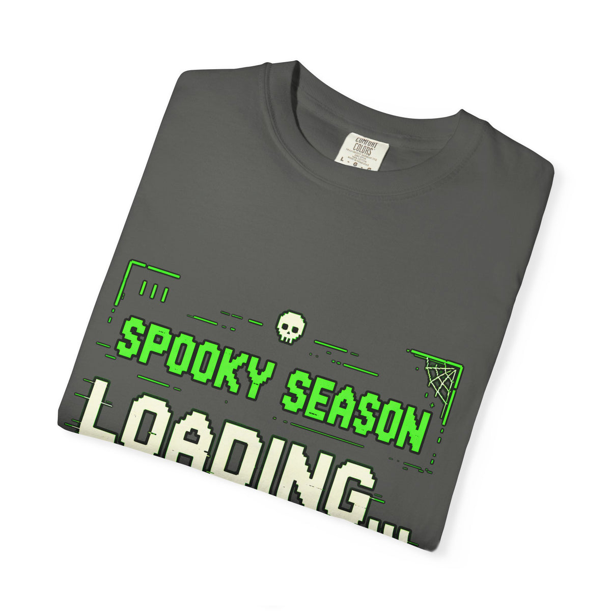 Spooky Season Loading Gamer Halloween Comfort Colors Tee