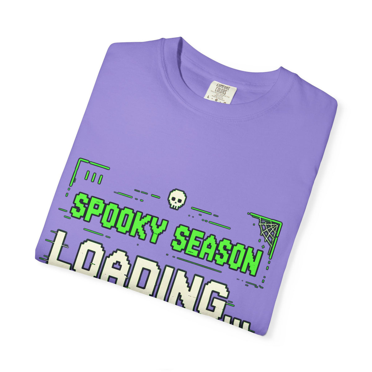 Spooky Season Loading Gamer Halloween Comfort Colors Tee