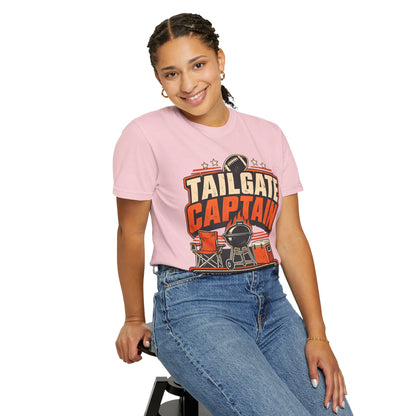 Tailgate Captain Football Game Day Comfort Colors T-Shirt